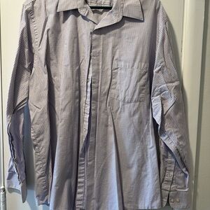 Van Heusen Men's Long Sleeve Button Down Shirts 6 total